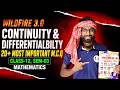 Wild Fire 3.0 : Continuity and Differentiability |30+ MCQ | Class 12 Math WBCHSE | SOE Bangla