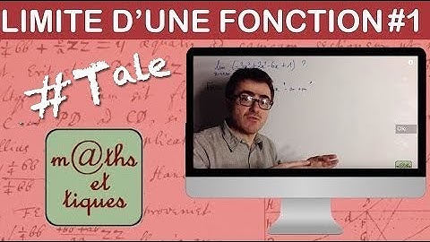 Calculer la limite d