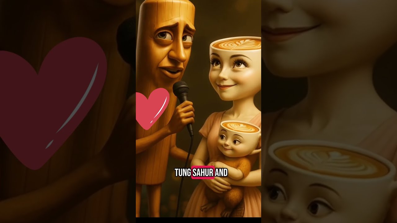 Tung tung tung sahur and ballerina capuchina ❤️ meme #butifyoucloseyoureyes meme