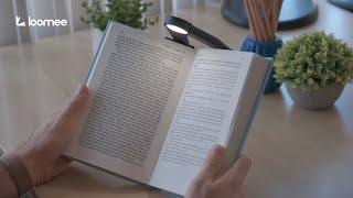 Now on Kickstarter: Loomee: The Most Comfortable Book Light Ever