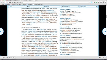 Biblehub.com - Referencing the orginal Greek or Hebrew
