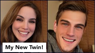 Get The Hot Guy or Girl &quot;My New Twin&quot; Filter (female to male or reverse) on Snapchat Tutorial!!