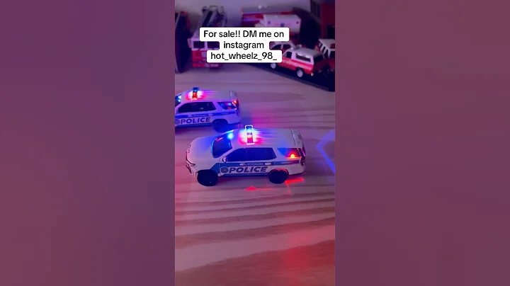 Custom Orlando police with working LEDs and siren 🚨 #police #toycars #cars #diecast #florida