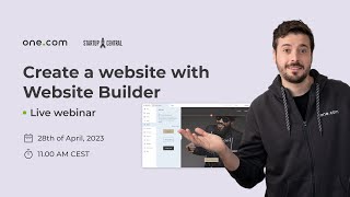 Create a website using one.com Website Builder  Live demo