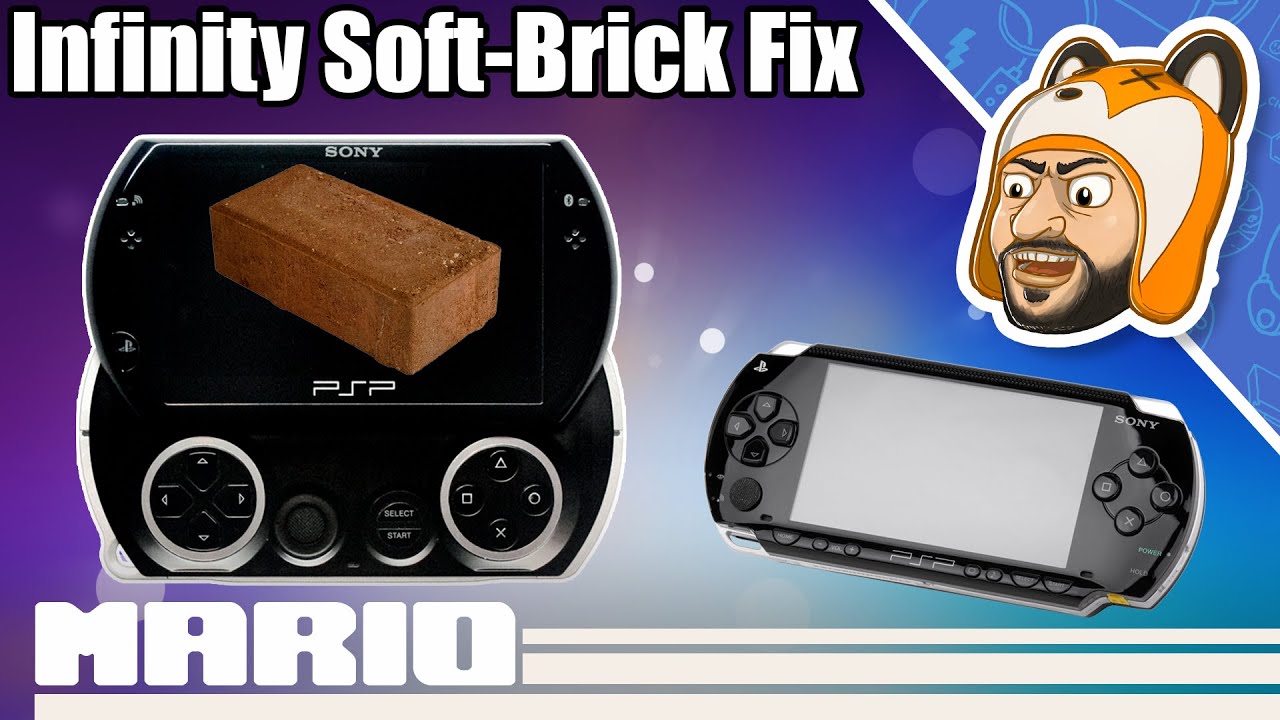 Unbrick an Infinity Soft-Bricked PSP - YouTube
