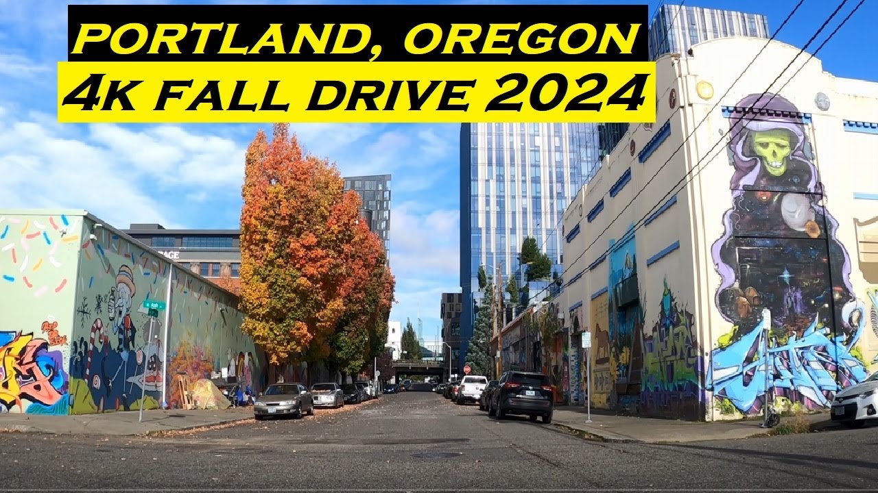 Fall 4k Drive Portland, Oregon | 4k Fall Driving Tour | 2024 - YouTube