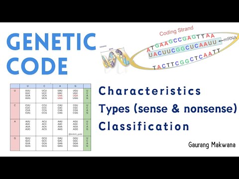 Genetic Code: Types, Classification chart & Key Properties