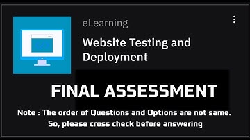 Final Assessment||Website Testing and Deployment #ibm #eduskills #edunet