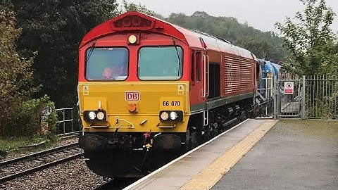 66070 leads DB cargo RHTT 66185 11:10 Lea Road 3Z99 26/9/2023