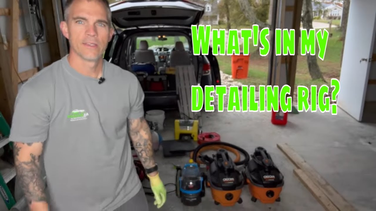 What’s In My Mobile Detailing Rig | All Seasons Mobile Detailing (Weekend Setup)