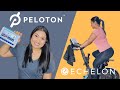 PELOTON DIGITAL APP ON ECHELON EX3 SPIN BIKE HACK | (see and track all bike metrics and stats)