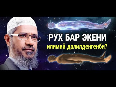 Рух бар экендиги илимий далилденгенби? Др. Закир Найк кыргыз тилинде котормо