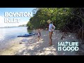 SUP Paddle Boynton Inlet Sandbar, Covid safe family fun