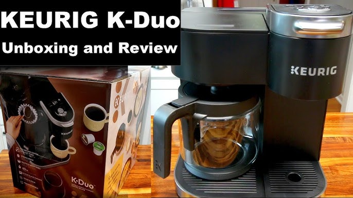 Coffee Two-Ways with Keurig K-Duo - Opera Singer in the Kitchen