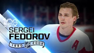 Sergei Fedorov leads all Russians in assists, points