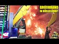 [GROßBRAND AUF SCHROTTPLATZ!] - Schrottberg in Flammen | Massive Rauchentwicklung | Düsseldorf -