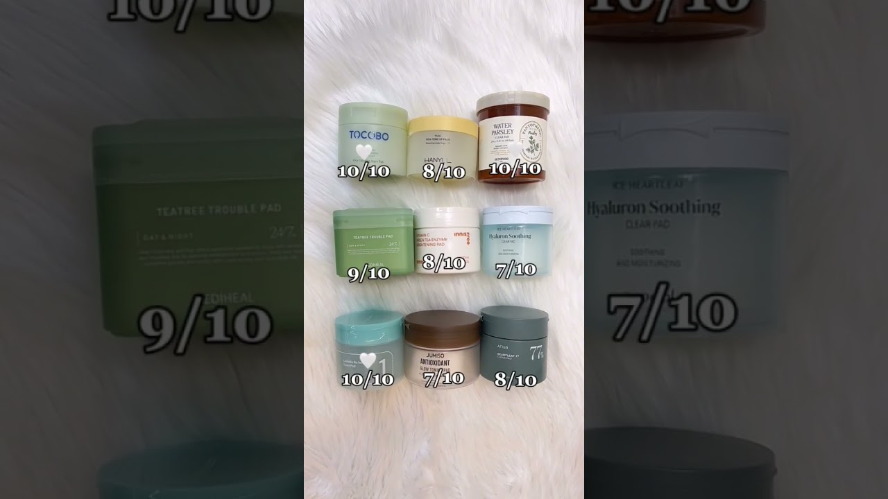 Best calming toner pads of all time 💖