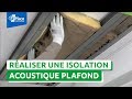 Comment poser une isolation acoustique sur un plafond autoportant ? La solution : Placo® Phonique