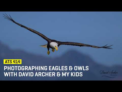 Photographing Eagles & Owls with David Archer & My Kids (ATS 414)
