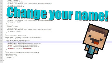 Change Your Single Player Name to ANYTHING in Minecraft