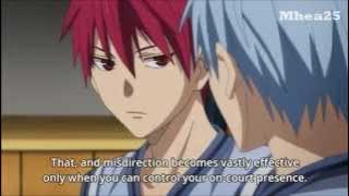 Kuroko Shows his true skill as a part of Generation of Miracles