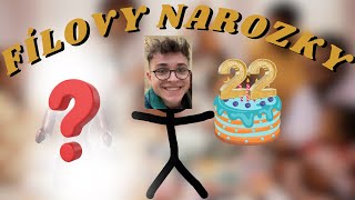 Fílovy narozeniny!!! Pečení dortu + speciální dárek 🎂😁 | Brosáci