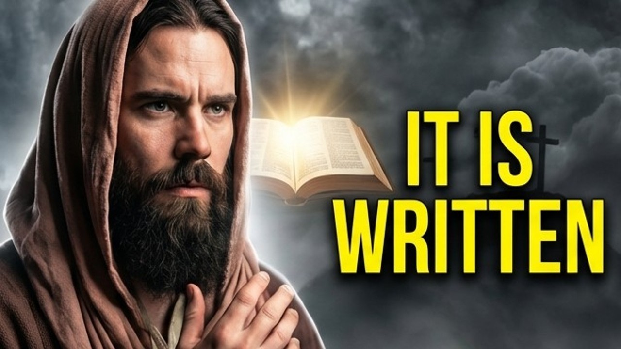 It Is Written | Jesus Overcame With Scripture | Worship Song