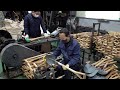 Processus de production en srie de fabrication de pelles en bois usine de plaques dacier en core
