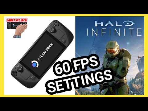 60 FPS HALO INFINITE  on the STEAM DECK - Best Settings