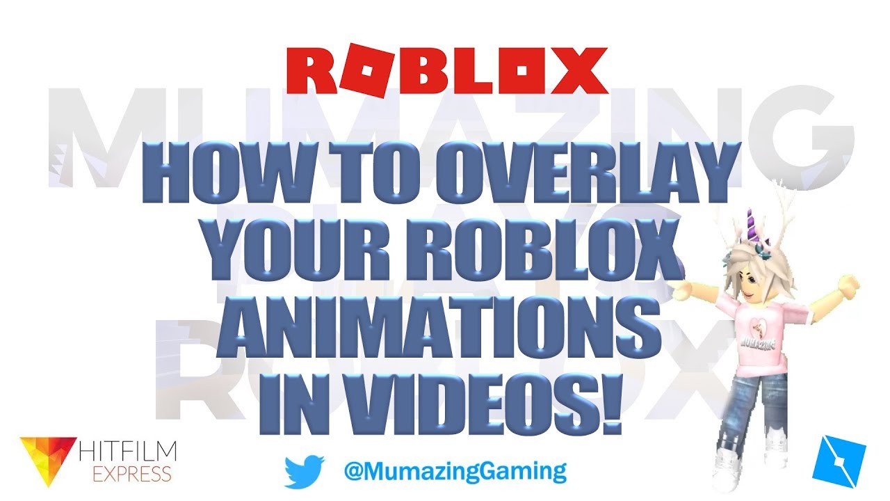 How To Overlay Your Roblox Animation In Videos Youtube - glitchcore roblox avatar