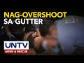 Motorcycle rider na nag-overshoot sa gutter, tinulungan ng UNTV News and Rescue