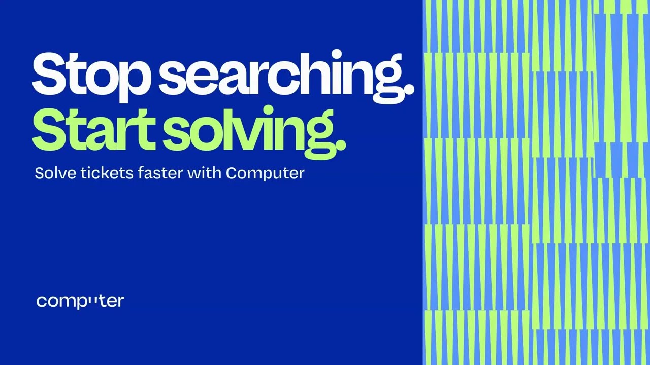 Resolve support tickets faster with Computer, by DevRev