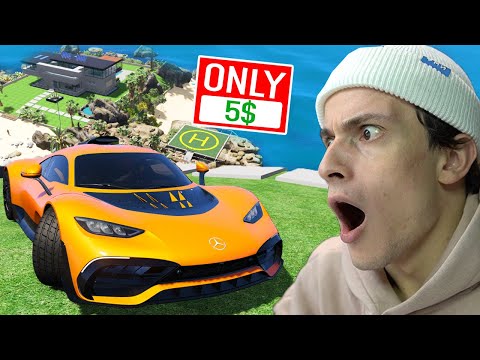 GTA5 ში ყველაფერი 5$ ღირს ! ახალი კუნძული და მანქანა