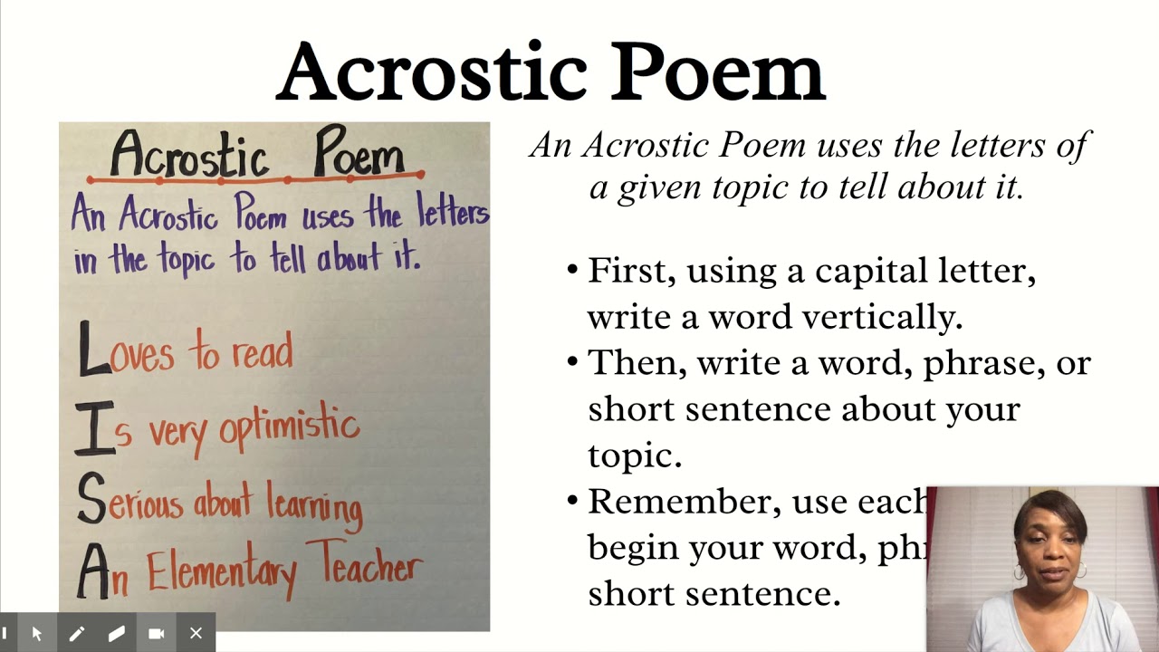 Acrostic 1 Pptx Google Slides Youtube