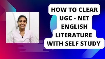 How I cleared UGC-NET JRF in English literature with self study in six months