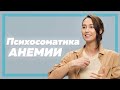 Психосоматика анемии | Психосоматика низкого гемоглобина