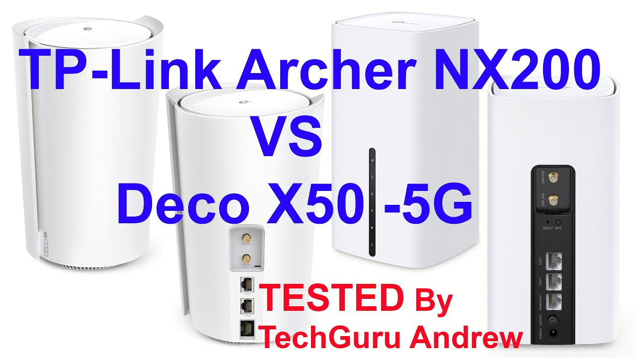 TP-Link Archer NX200 VS Deco X50-5G - YouTube