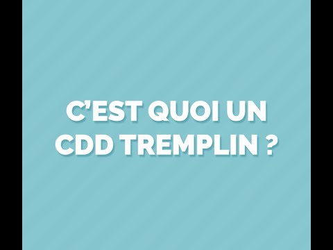 Vidéo: Qu'est-ce qu'un tremplin ?