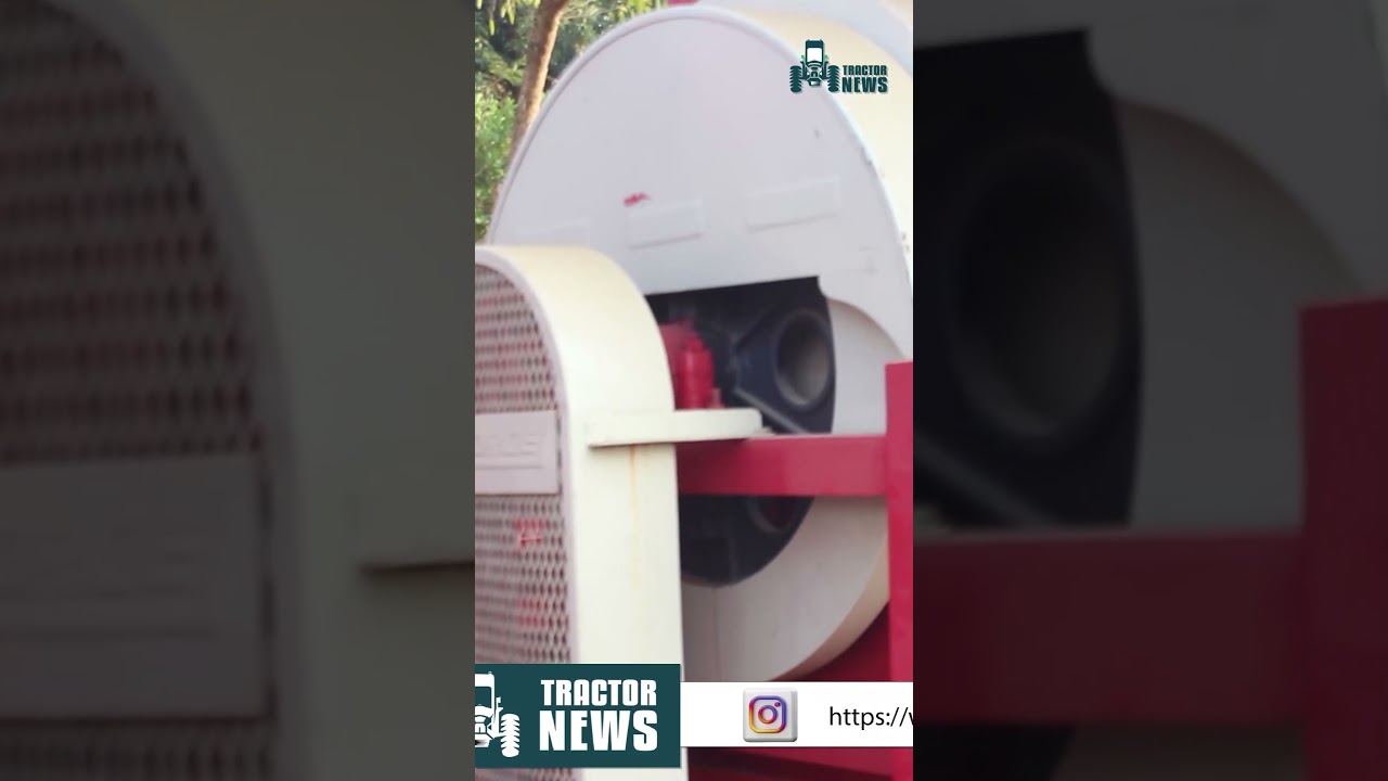 Effortlessly thresh wheat with Mahindra's Haramba Wheat Thresher | Blade & Platform model |