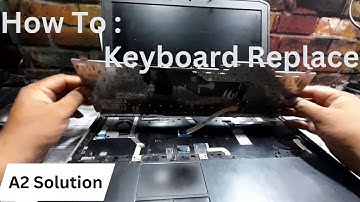 dell latitude e5530 keyboard replacement | how to replace dell laptop keyboard | keyboard repair