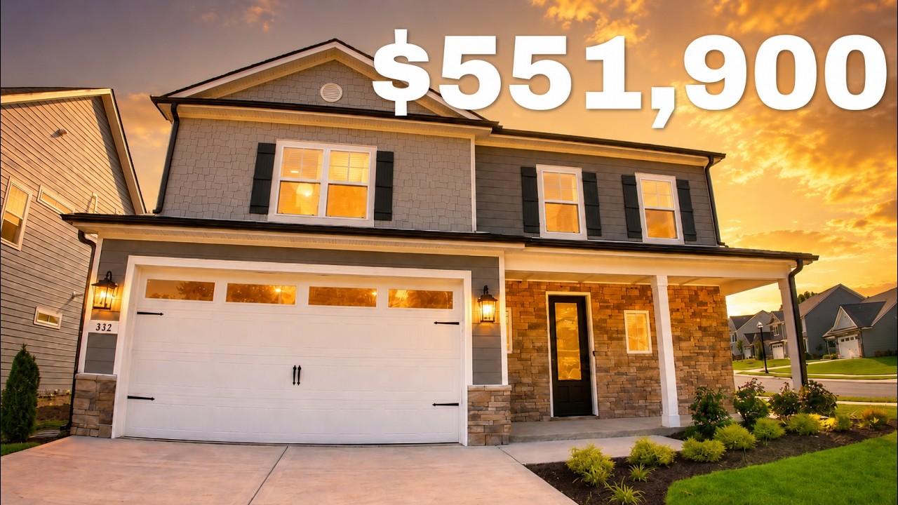 White House Home Tour - New Build With $95K in Upgrades Included - Where to Live In Nashville