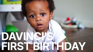 Baby DaVinci's 1st Birthday!!!