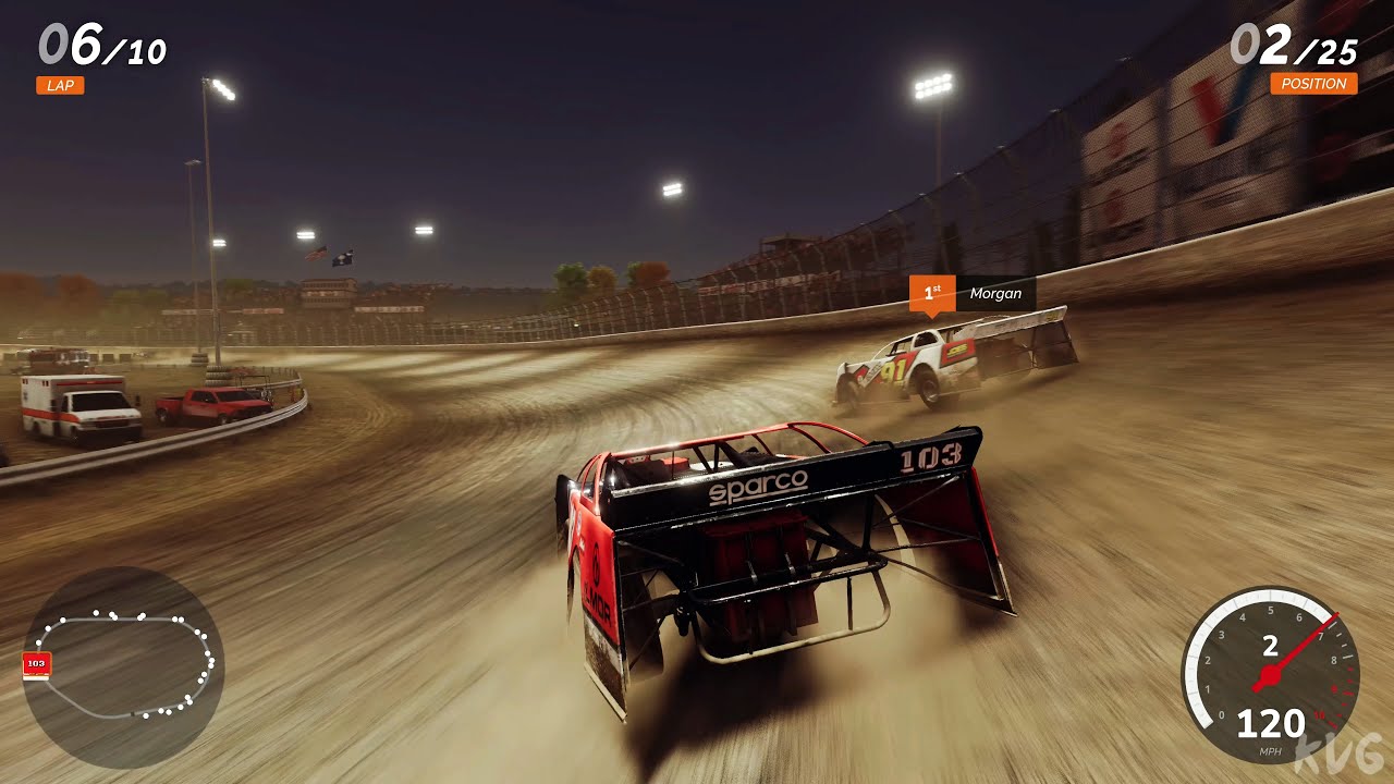 SRX: The Game - Arrowwood Motor Speedway - Gameplay (PC UHD) [4K60FPS]