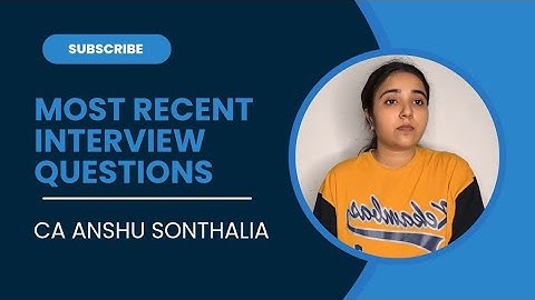 PWC/Deloitte/EY/KPMG audit/assurance interview questions