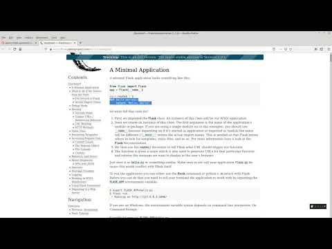 Python Flask WebsiteBuilding pt1