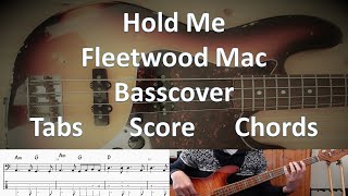 Fleetwood Mac Hold Me. Bass Cover Tabs Score Notation Chords Transcription. Bass: John McVie