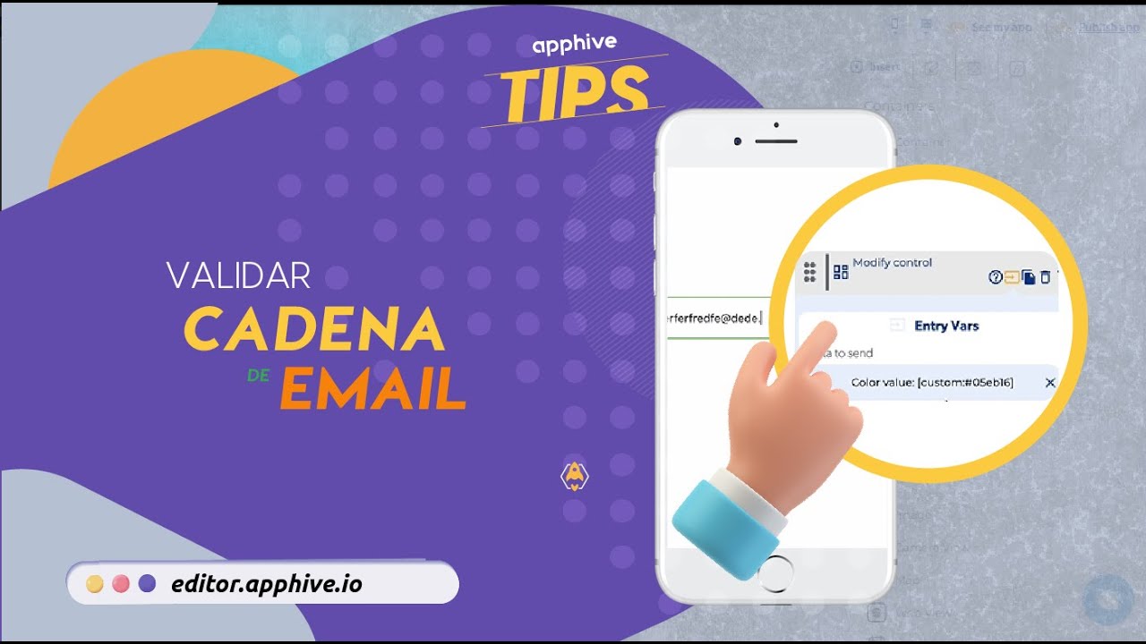 Validar cadena de email youtube