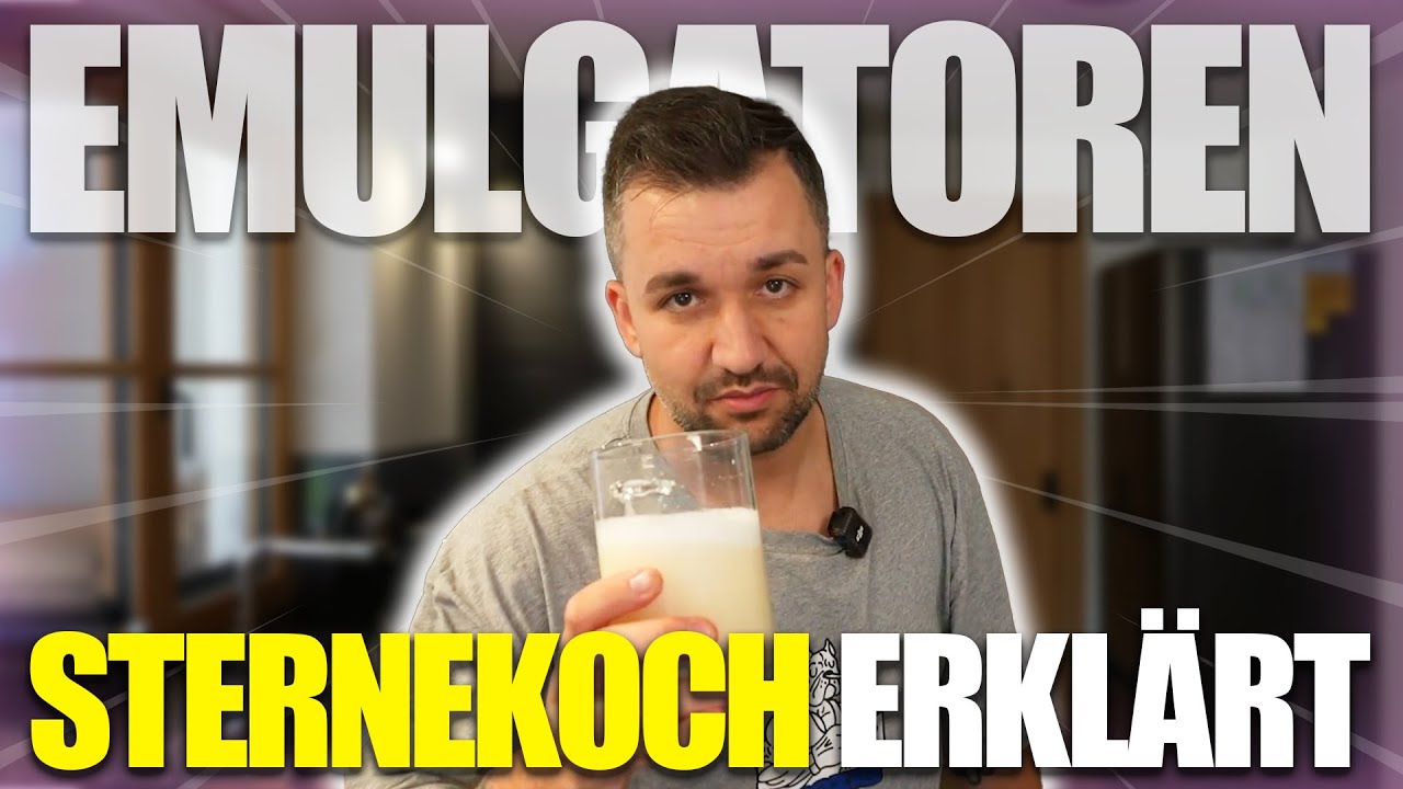 Lecithin in der Profi-Küche – So funktioniert der Emulgator wirklich!