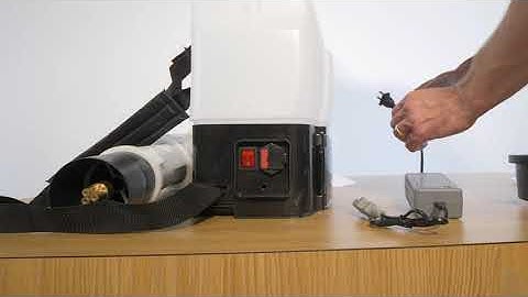 Electrostatic Sprayer Setup Video Oct2020