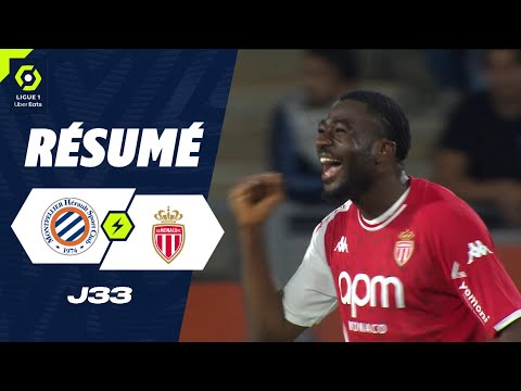 MONTPELLIER HÉRAULT SC - AS MONACO (0 - 2) - Résumé - (MHSC - ASM) / 2023-2024